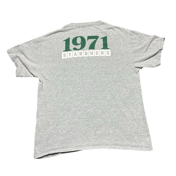 Starbucks Coffee 50 Years Anniversary Employee Workwear Staff Uniform T-shirt M - Picture 1 of 5